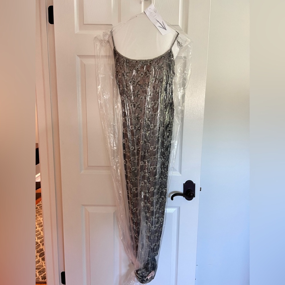 Size 12 Beaded Evening Dress